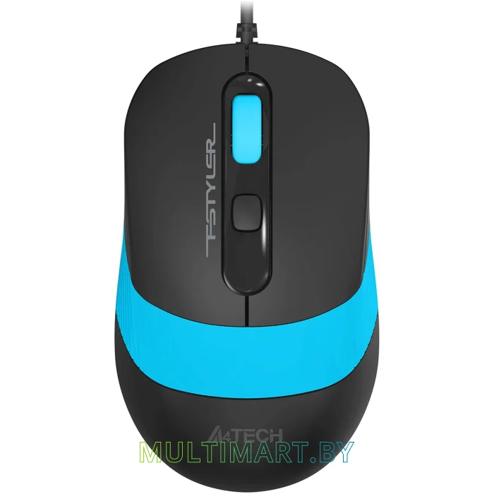 Мышь A4Tech Fstyler FM10S (голубой/черный)